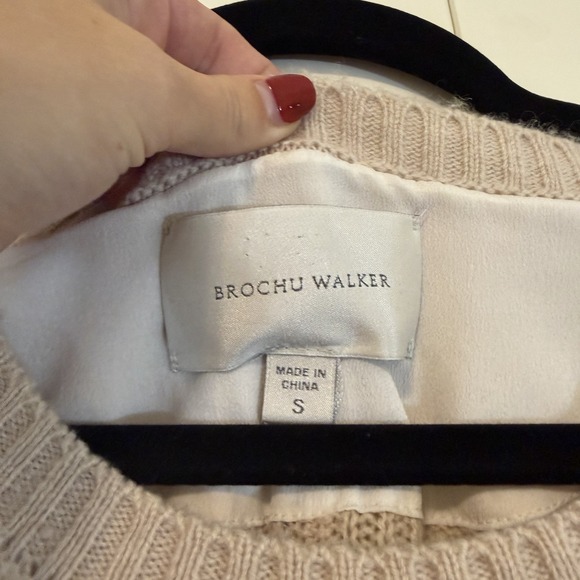 Brochu Walker The Loreen Looker Layered Tank Beige Knit - Picture 3 of 6